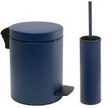 Σετ χαρτοδοχείο 8 λίτρων με πιγκάλ Pam & Co, ίνοξ