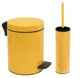 Σετ χαρτοδοχείο 8 λίτρων με πιγκάλ Pam & Co, ίνοξ