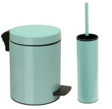 Σετ χαρτοδοχείο 8 λίτρων με πιγκάλ Pam & Co, ίνοξ