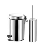 Σετ Χαρτοδοχείο 5 Λίτρων Με Πιγκάλ Sanco 90680-Α90 Inox Soft Close