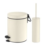 Σετ Χαρτοδοχείο 5 Λίτρων Με Πιγκάλ Sanco 90680-M102 Beige Mat Soft Close