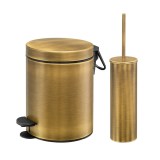 Σετ Χαρτοδοχείο 5 Λίτρων Με Πιγκάλ Sanco 90680-M25 Bronze Mat Soft Close