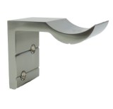 Οικονομική κουπαστή σκάλας Φ50 αλουμινίου