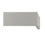 Μετώπες κουρτινόξυλα Viometale Adriana δρυς καφέ