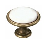 Πομολάκι Viometale 01.148 λευκό - μπρονζέ