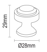 Πομολάκι Viometale 05.156 νίκελ ματ