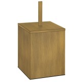 Χαρτοδοχείο μπάνιου 5 λίτρων Sanco 90653 Gun Metal Polished