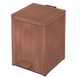 Χαρτοδοχείο Μπάνιου 5 Λίτρων Sanco 90677-M26 Old Copper Mat Soft Close