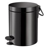 Χαρτοδοχείο Μπάνιου 5 Λίτρων Sanco 90680-A23 Metal Gun Soft Close