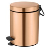 Χαρτοδοχείο μπάνιου 5 λίτρων Sanco 90680 Brushed Rose Gold 24k