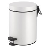 Χαρτοδοχείο μπάνιου 5 λίτρων Sanco 90680 White Mat