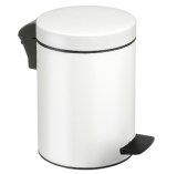 Χαρτοδοχεία μπάνιου 8 λίτρων Pam & Co, λευκό ματ