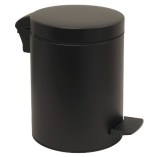 Χαρτοδοχεία μπάνιου 8 λίτρων Pam & Co, μαύρο ματ