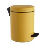 Χαρτοδοχεία μπάνιου 8 λίτρων Pam & Co, ανθρακί ματ