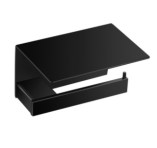 Χαρτοθήκη Μπάνιου με Καπάκι Sanco Agora 120617-116 Black Mat (5 αποχρώσεις)